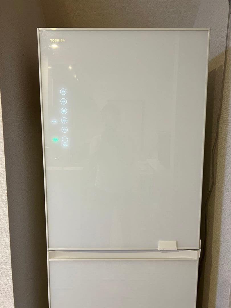 TOSHIBA 冷蔵庫 3ドア ホワイト デジタル表示