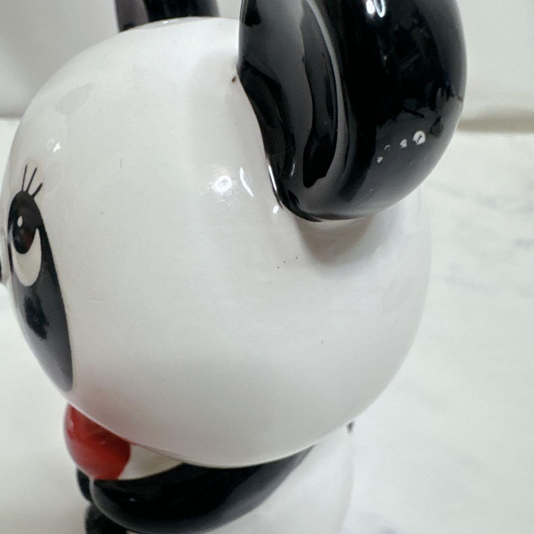 RUNE 昭和レトロ　内藤ルネ　パンダ貯金箱　ルネパンダ　陶器