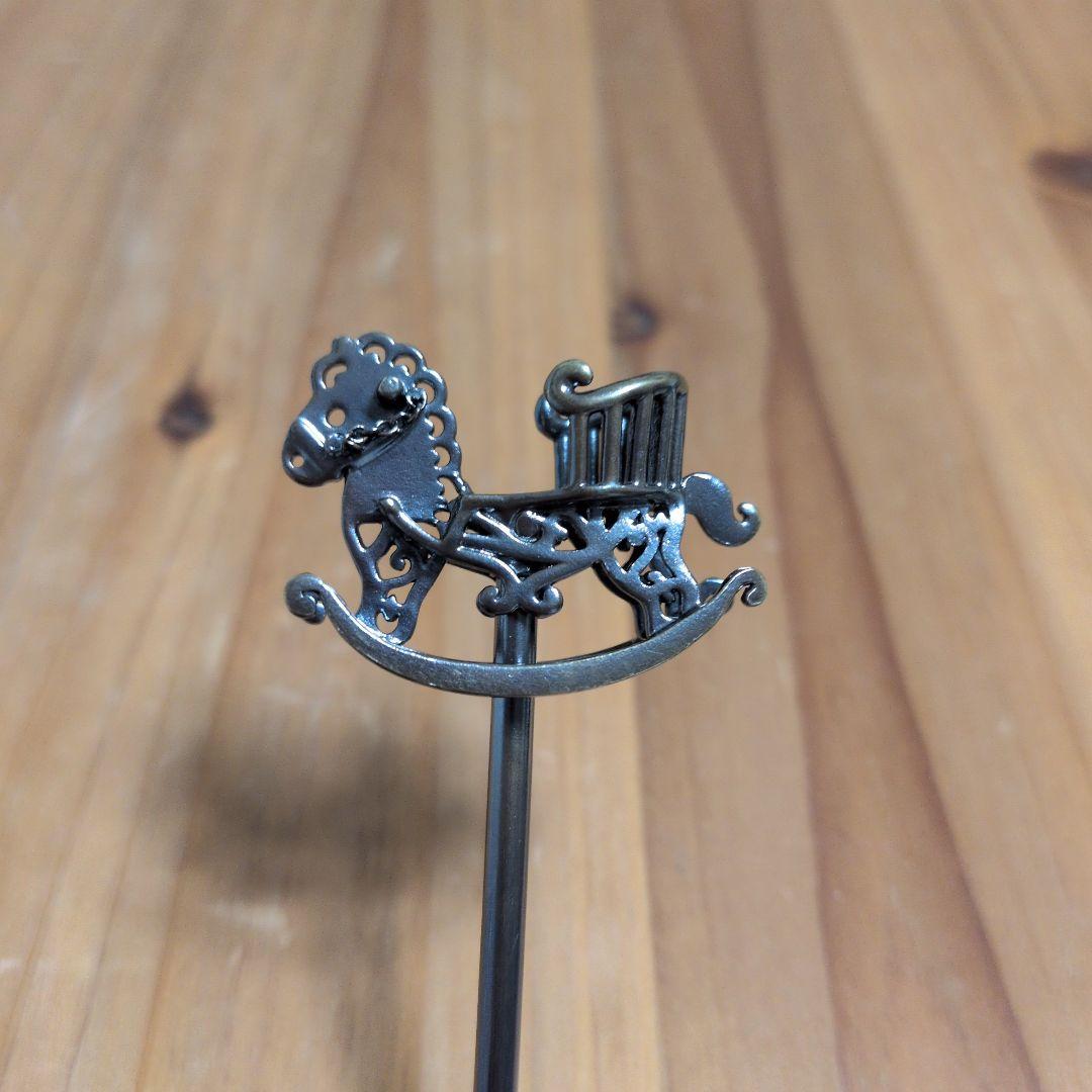 かんざし屋wargo「ichirin簪moon＆木馬簪」