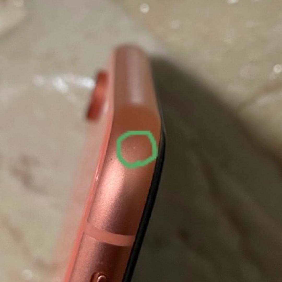 iPhone XR 64GB コーラル ガラスフィルム付き