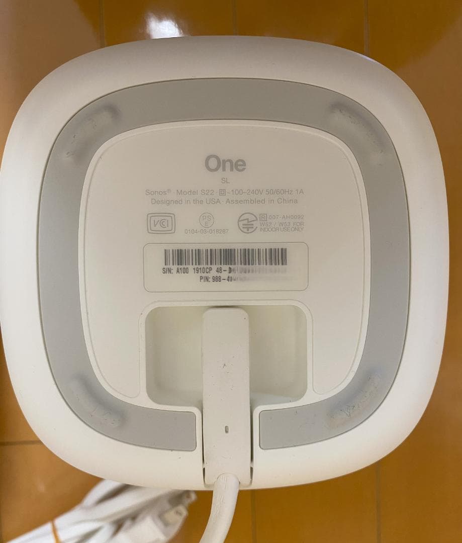 【ぽにんぽにんぽにん 】Sonos One SL