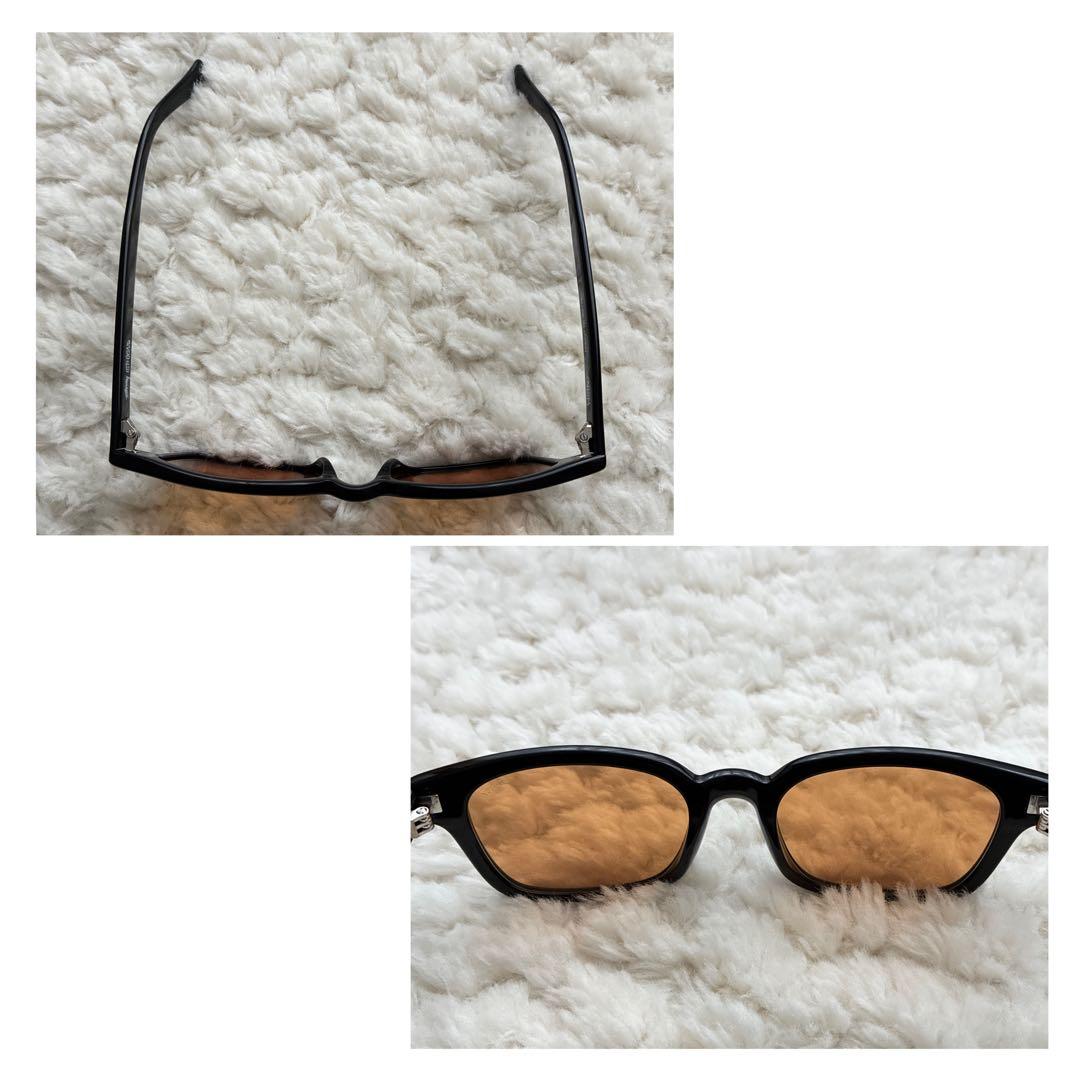 美品 stussy OWEN ブラック×ブラウン サングラス オーウェン 眼鏡