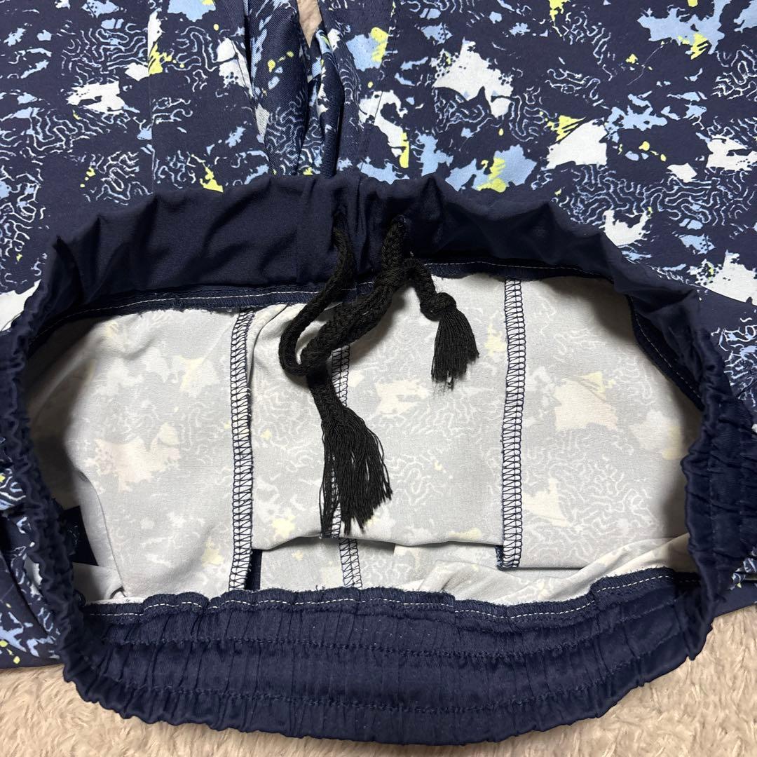 【限定品】人気モデル　YONEX ハーフパンツ　ネイビー迷彩 Lサイズ