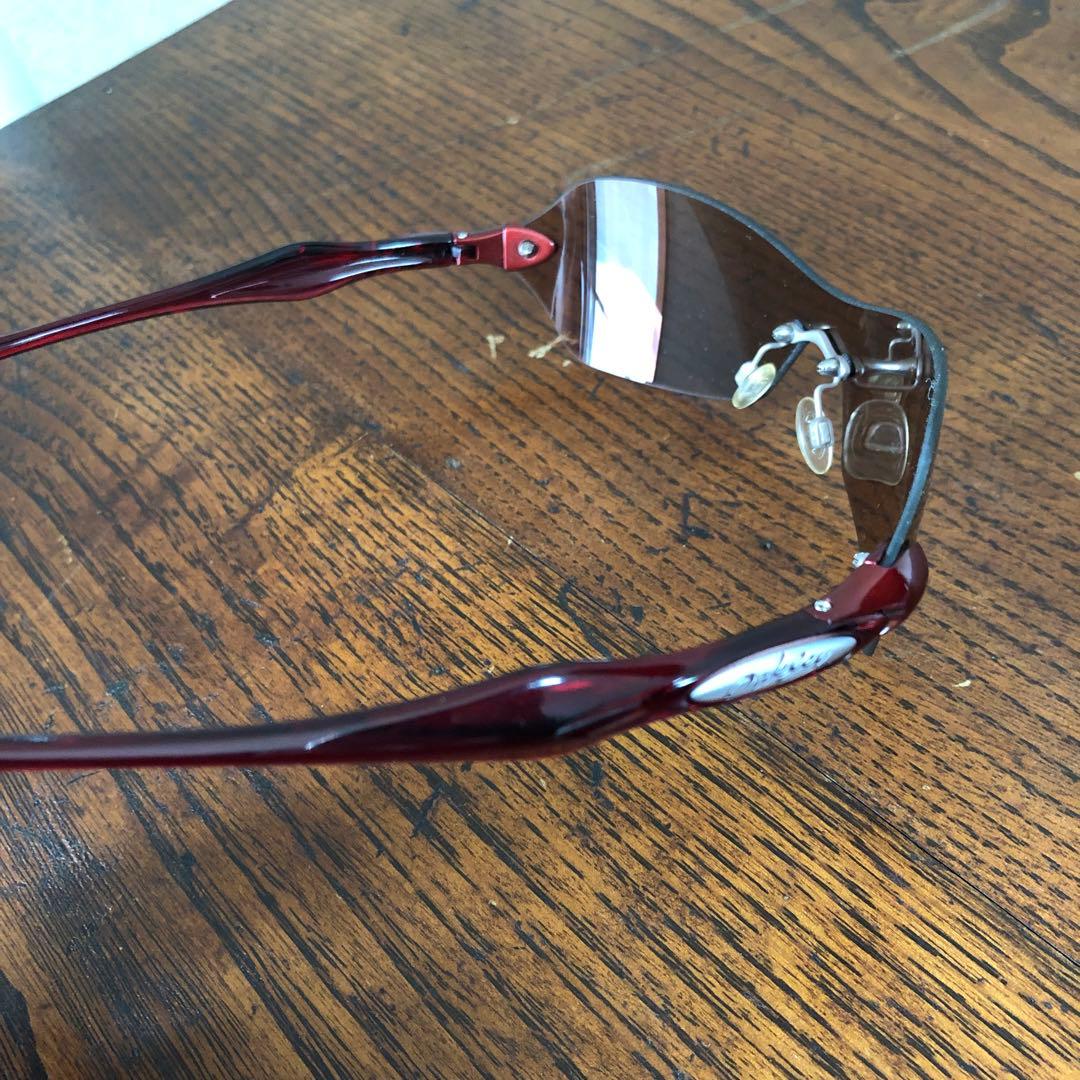 oakley オークリー dartboard リムレス サングラス レッド