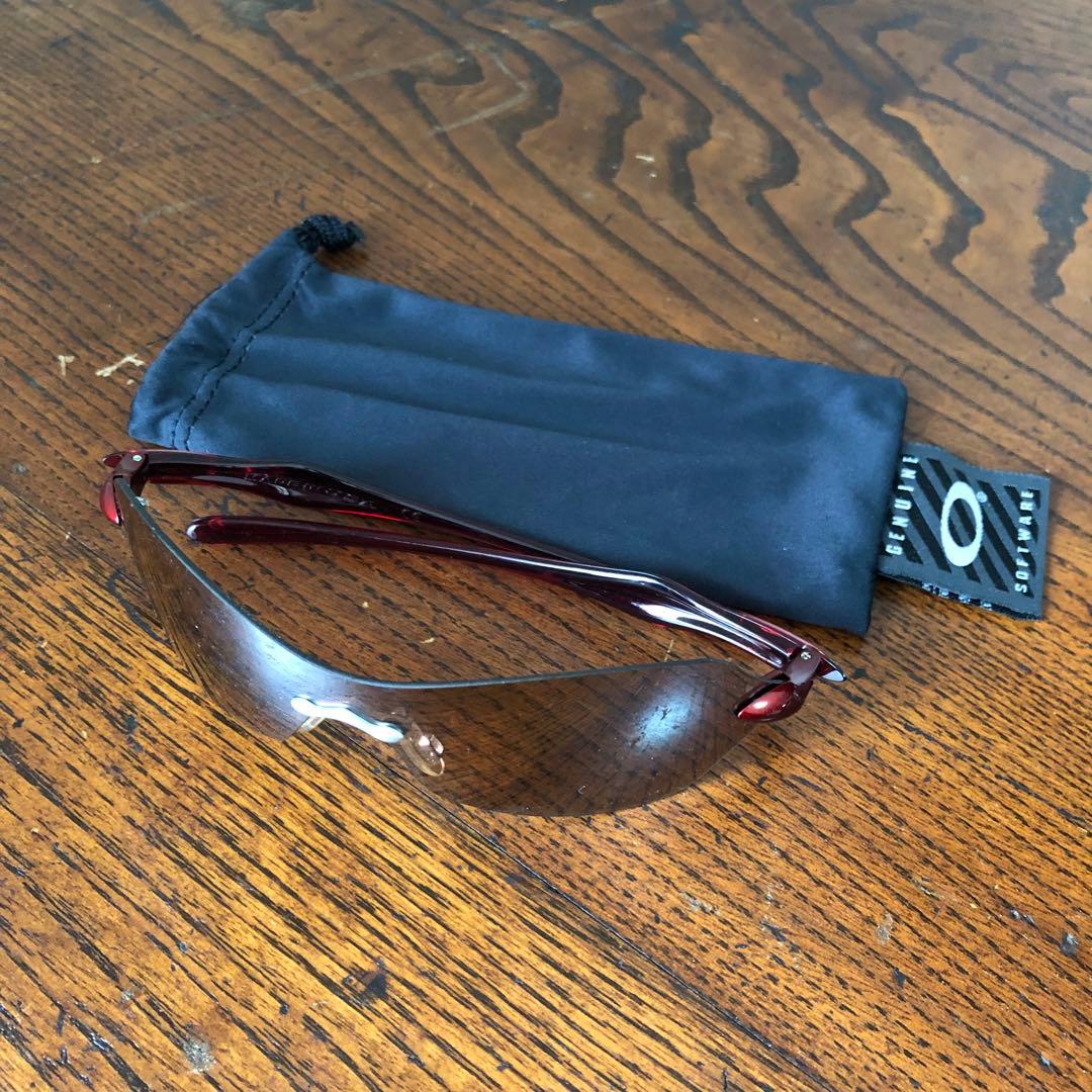 oakley オークリー dartboard リムレス サングラス レッド