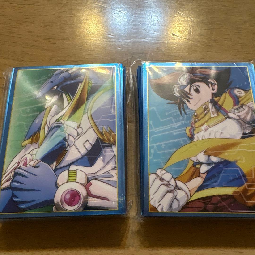 デジモンカード　太一　アルフォースブイドラモン　スリーブ