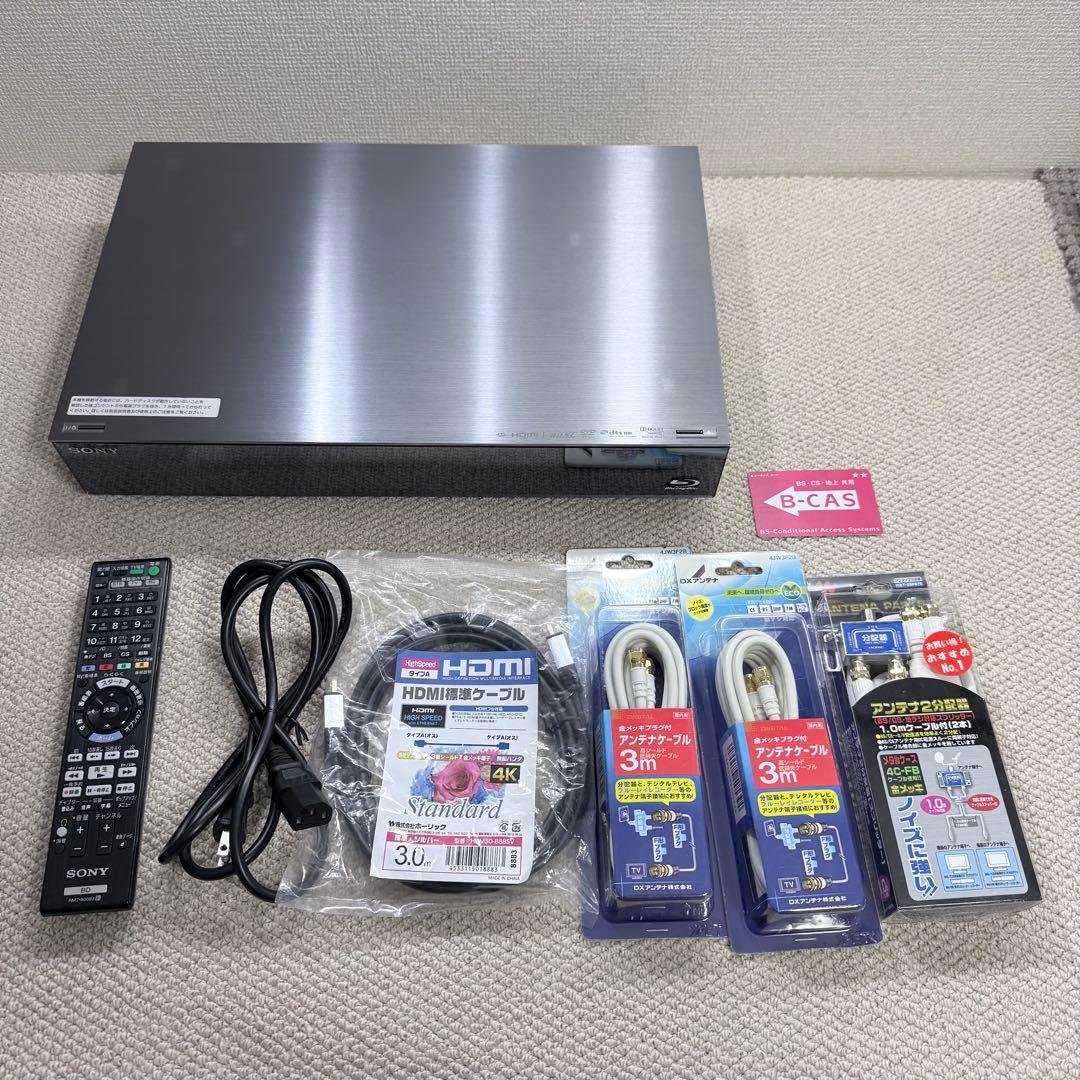 SONY BDZ-AX2700T ブルーレイレコーダー 3番組同時録画