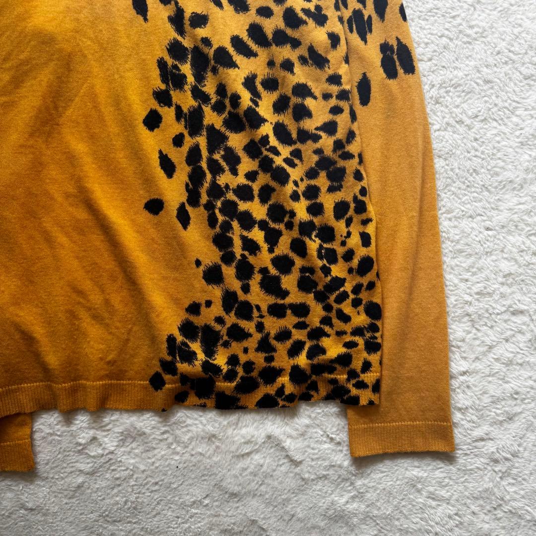 トップス John Galliano leopard light Knit archive