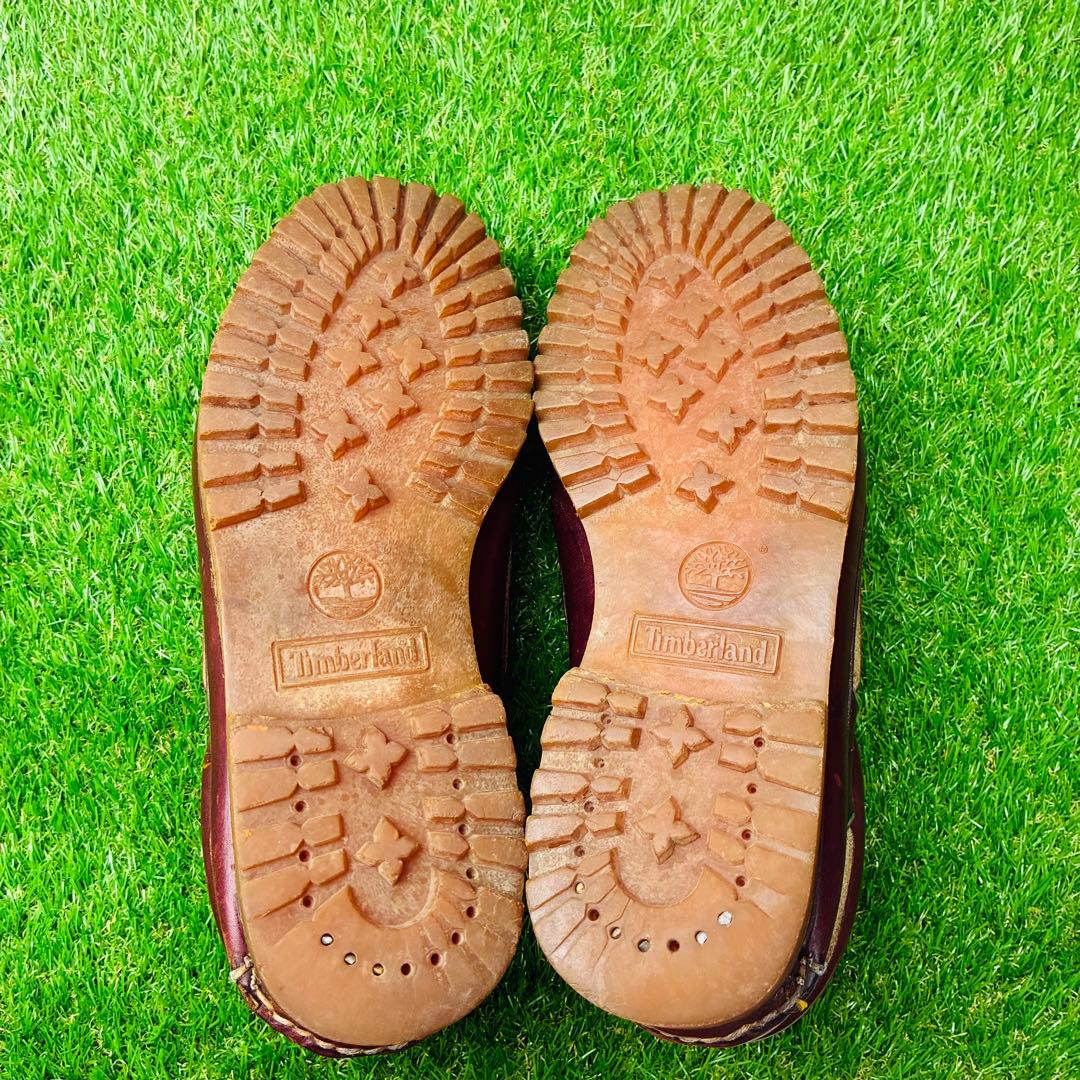 【良品・名作】Timberland 3eye LUG 厚底 本革 8(26)