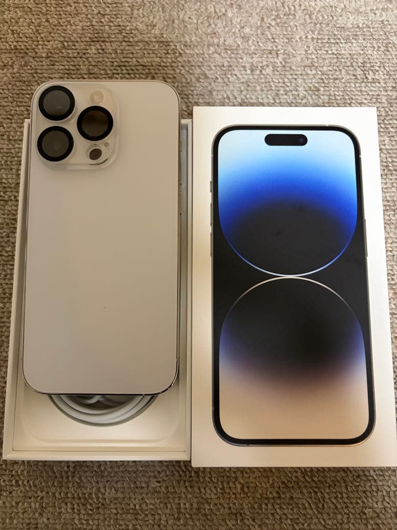 Apple iPhone 14 Pro ホワイト 本体　美品