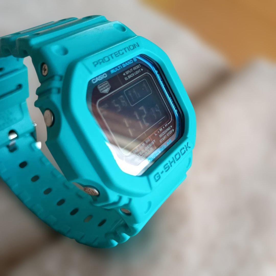 カシオ G-SHOCK 　GW-M5610MD　ソーラー　電波　ブルー　青