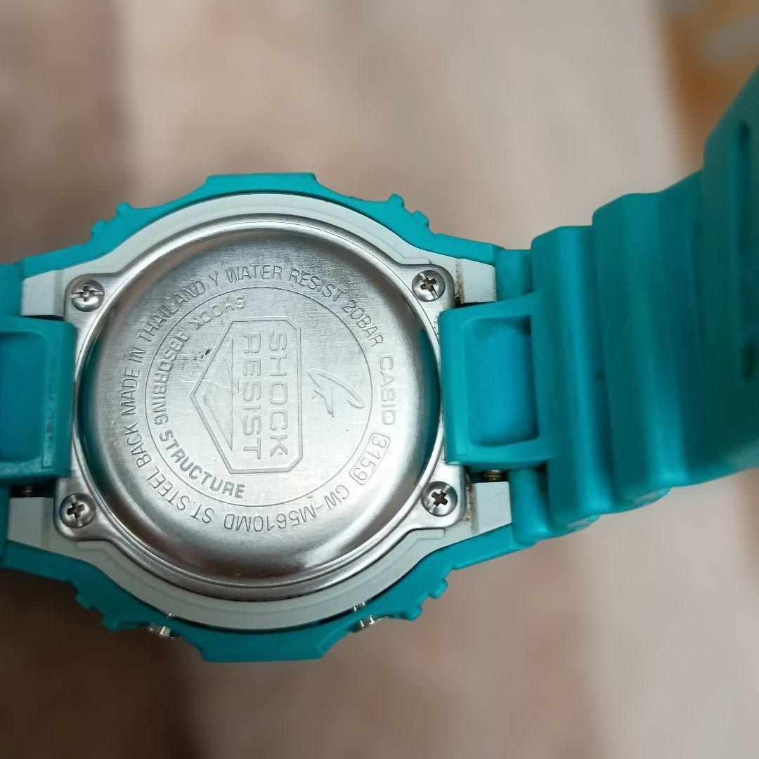 カシオ G-SHOCK 　GW-M5610MD　ソーラー　電波　ブルー　青