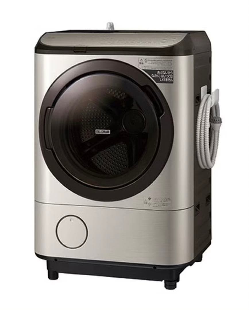 日立 BD-NX120GL-N ドラム式洗濯乾燥機 左開き ステンレスシャンパン