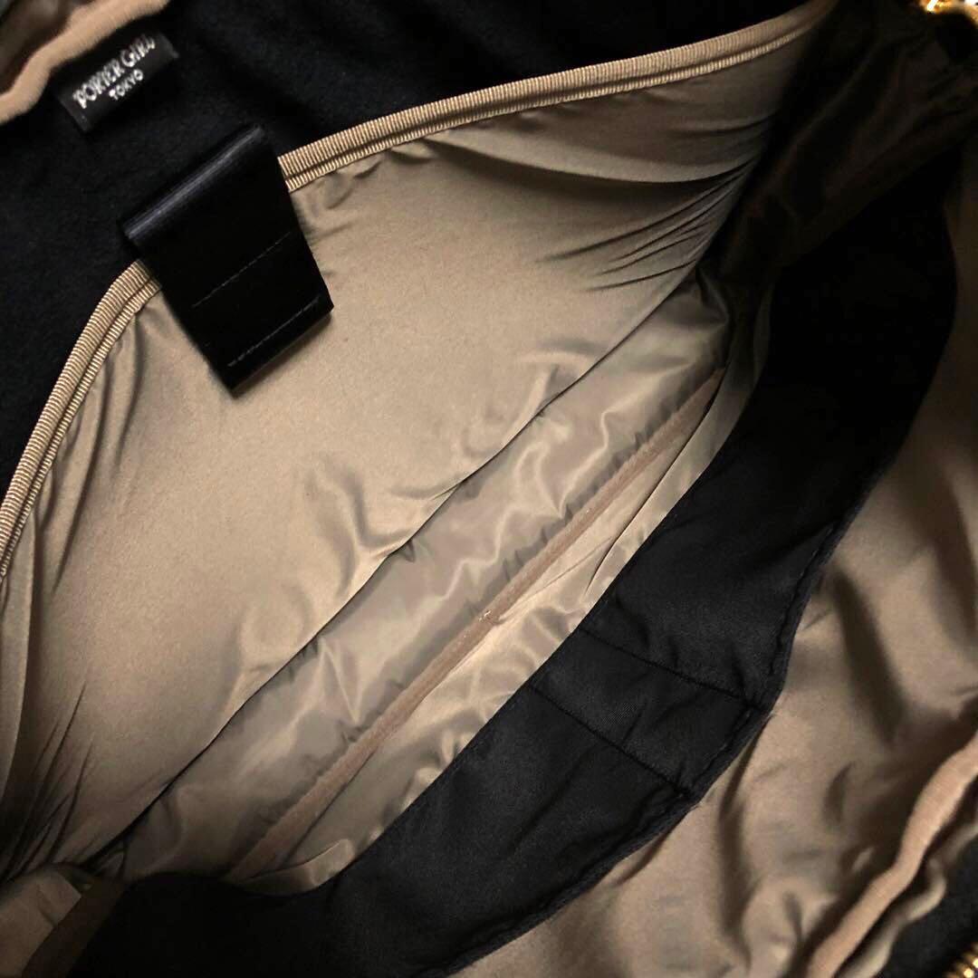 新品同様✨希少 ポーターガール シア ブリーフトートバッグ チャーム ブラック