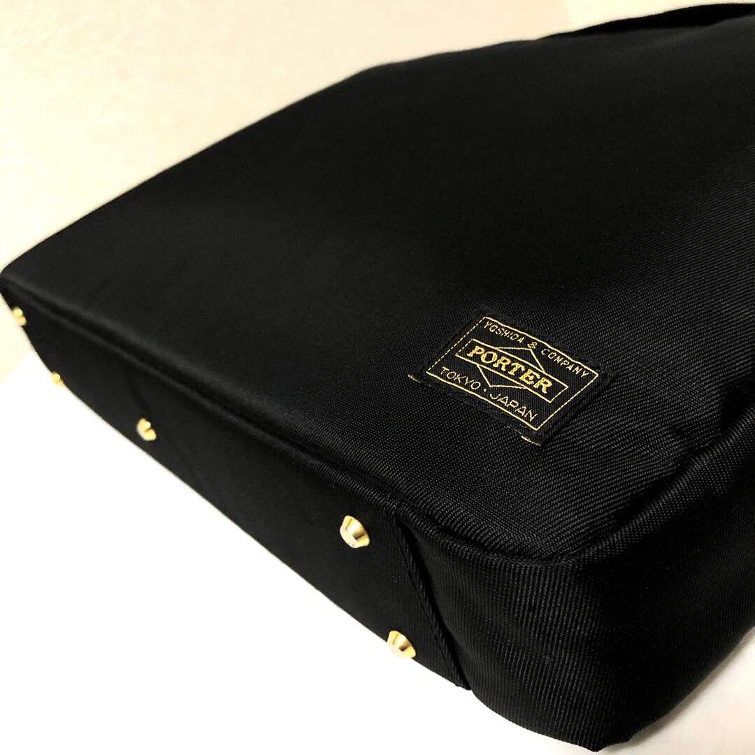 新品同様✨希少 ポーターガール シア ブリーフトートバッグ チャーム ブラック