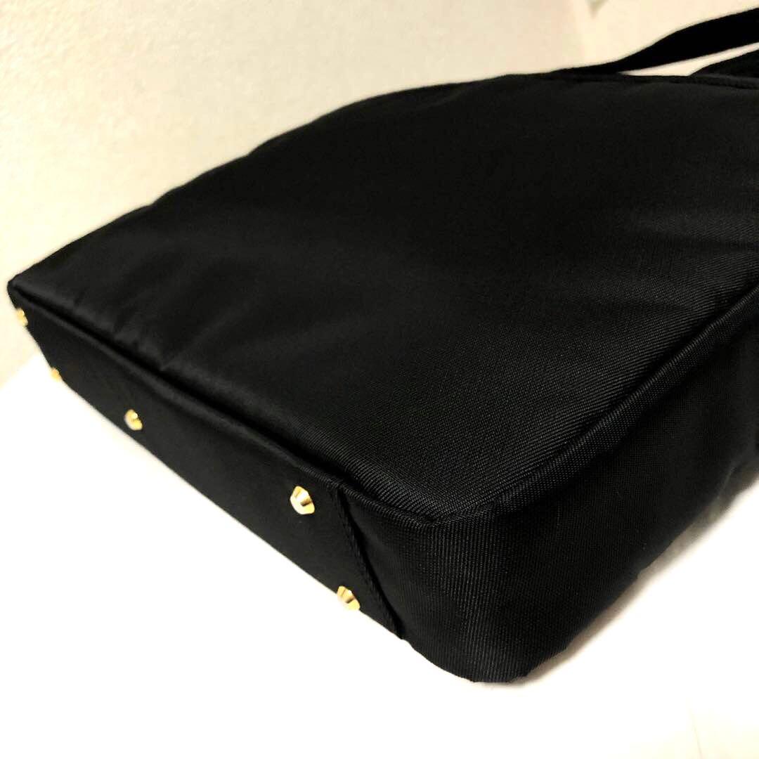 新品同様✨希少 ポーターガール シア ブリーフトートバッグ チャーム ブラック