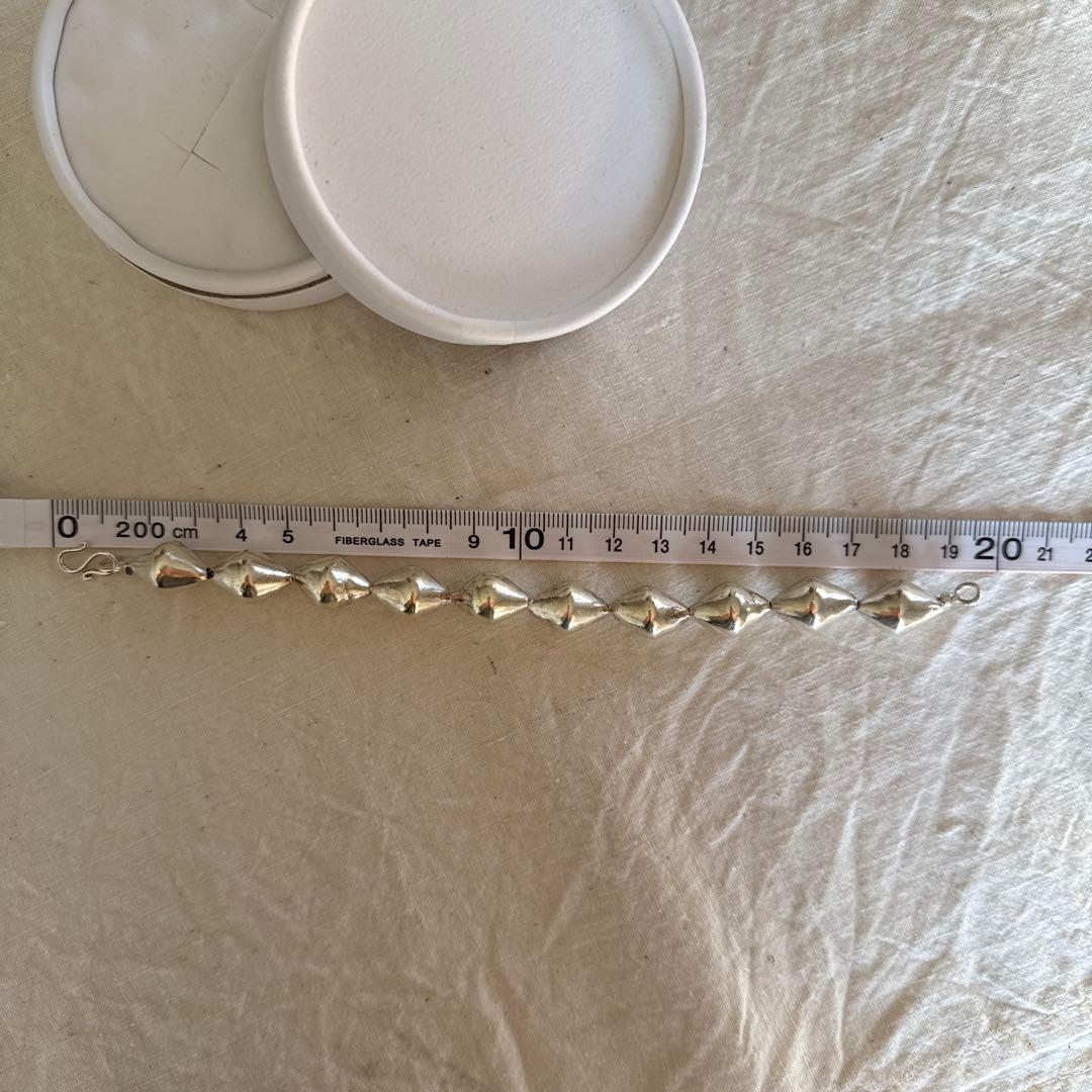 accessories mau カレンシルバービーズブレスレット