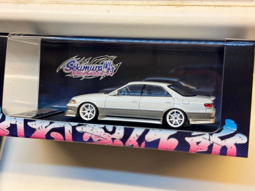 1/64 改 トヨタ JZX100 MK II OEM 風 関村 ドリフト