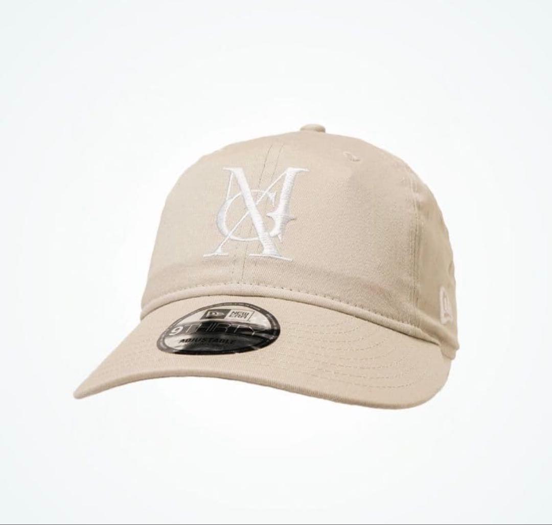 Mrs. GREEN APPLE ベージュ キャップ ニューエラ ピンズ付き
