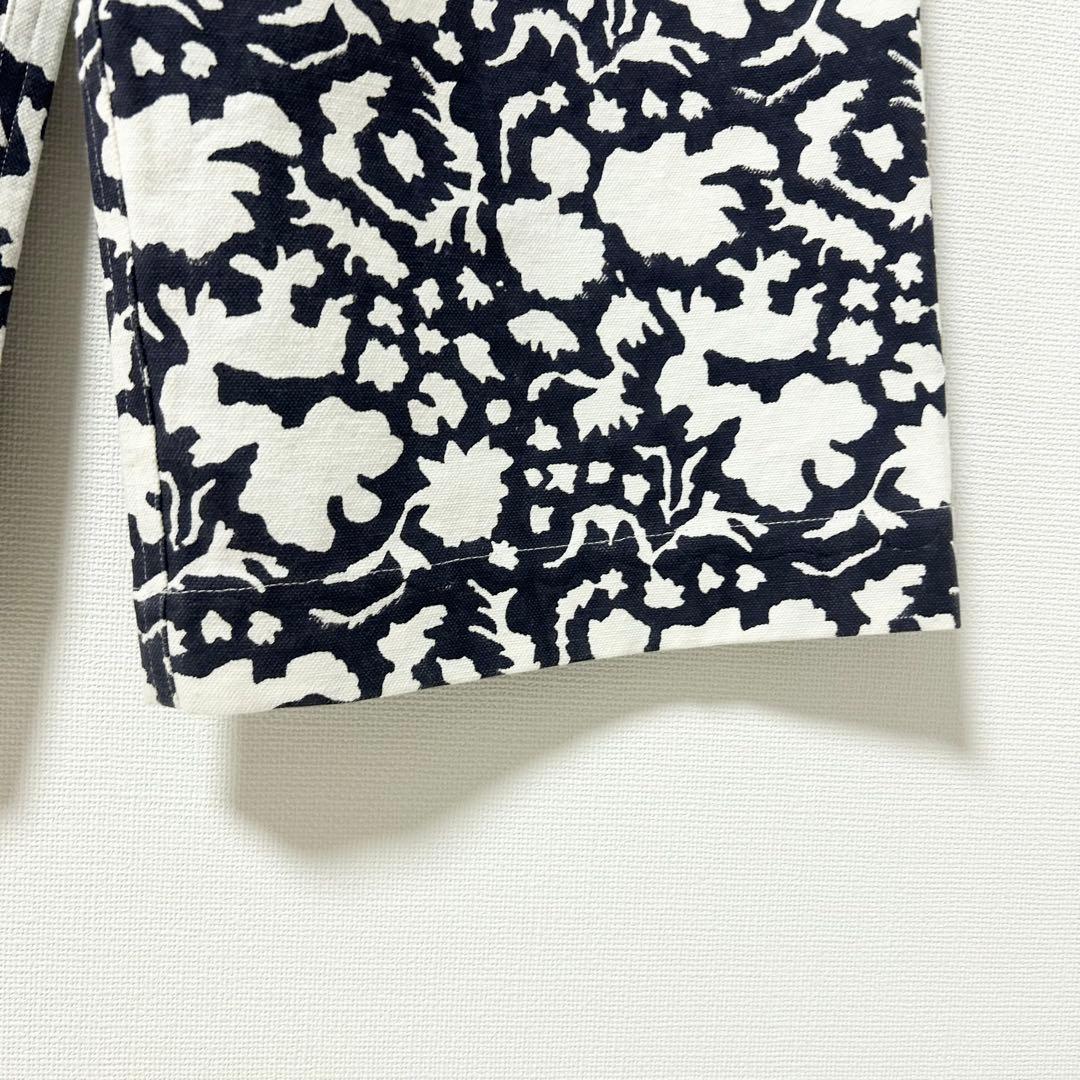 美品✨SZ Blockprints ディスコパンツ　ダークネイビー　花柄　XS