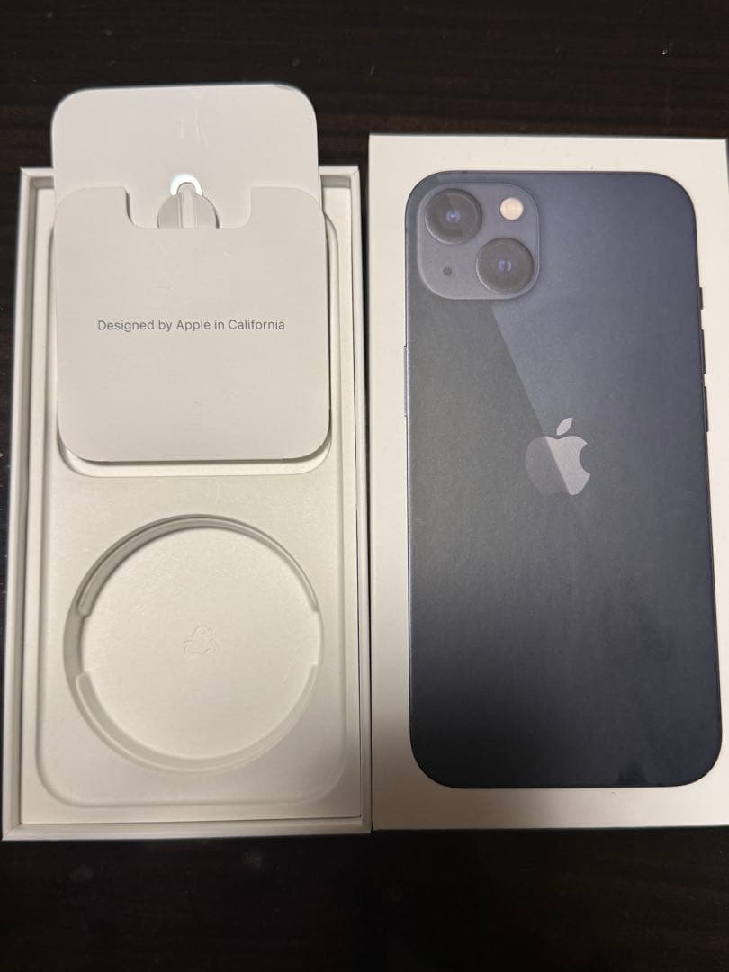 iPhone13 256GB ミッドナイト SIMフリー バッテリー100%