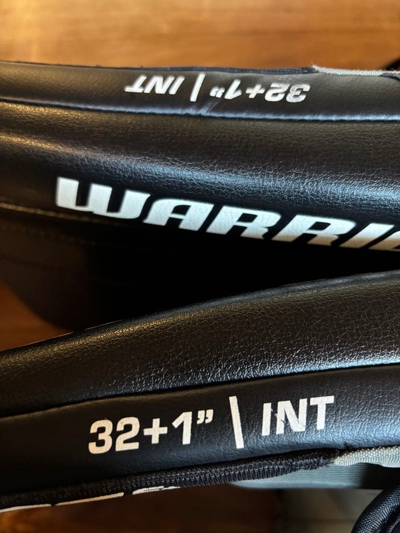 WARRIOR キャッチャーレガース 32+1インチ