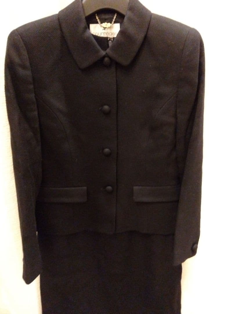 コラージュ　お受験　セレモニー　濃紺ワンピ