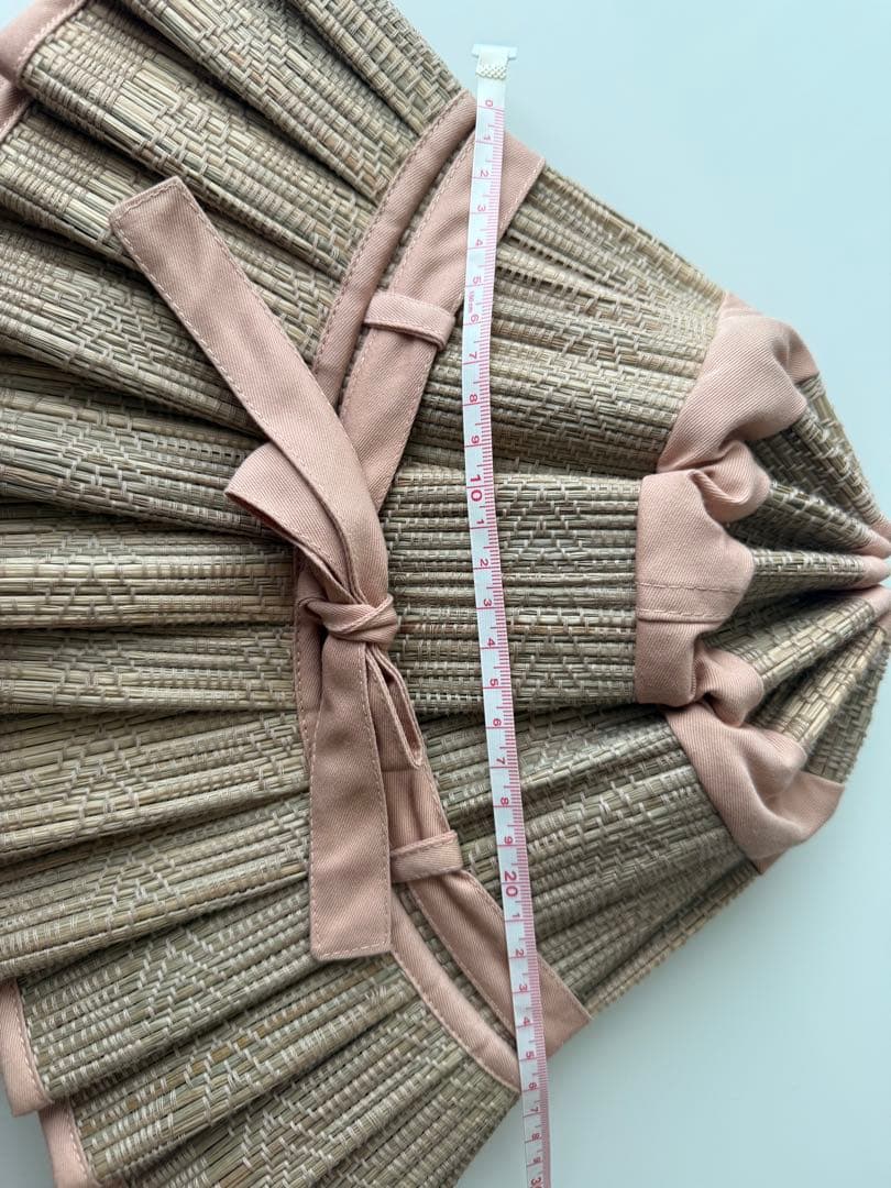 新品タグ付き　LORNA MURRAY フリルバケットハット ベージュ/ピンク