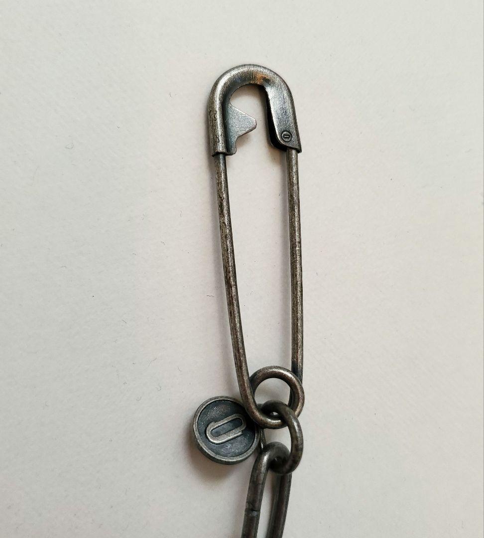 ⭐名作⭐ジャムホームメイド　安全ピン ウォレットチェーン シルバー