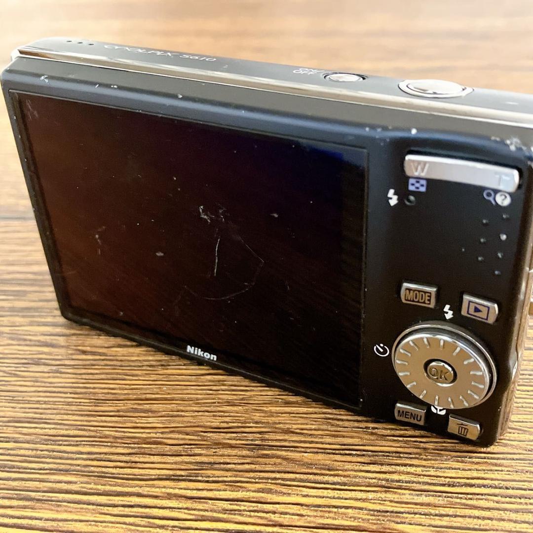【動作品】ニコン Nikon COOLPIX S610 ブラック　デジタルカメラ