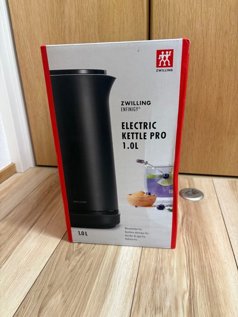 ZWILLING ENFINIGY 電気ケトルプロ 1L ブラック　温度調節機能