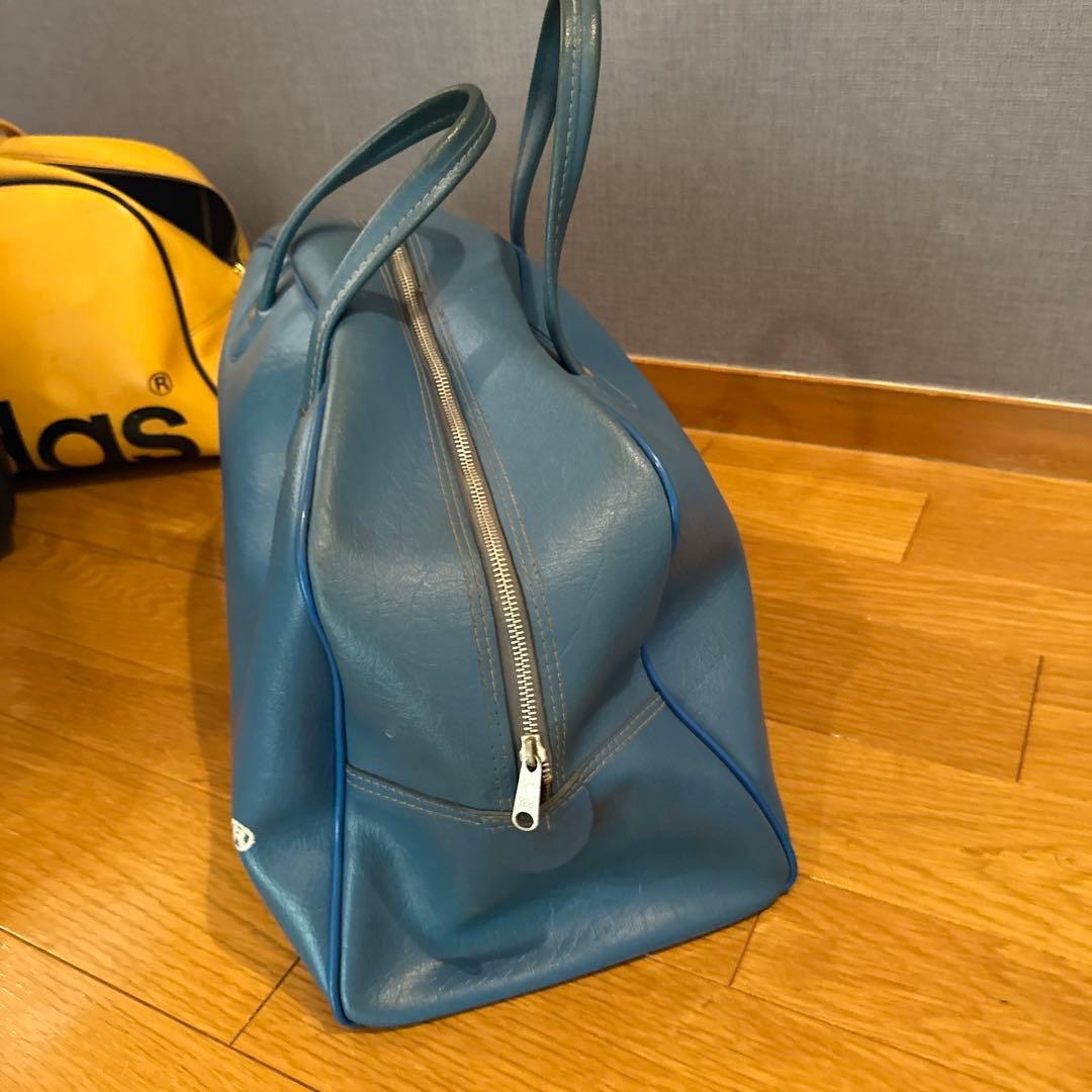 adidas ボストンバッグ 青