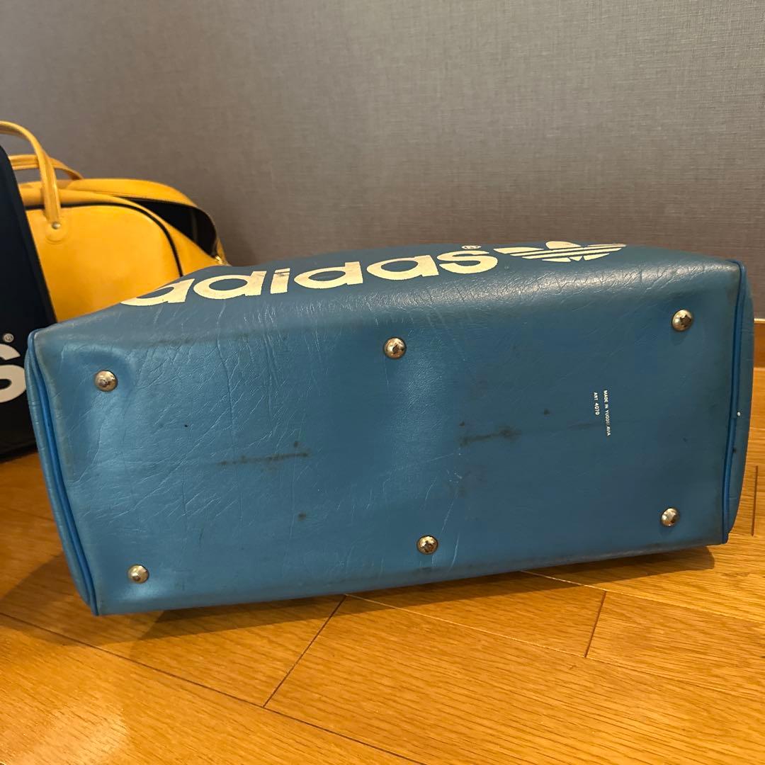 adidas ボストンバッグ 青