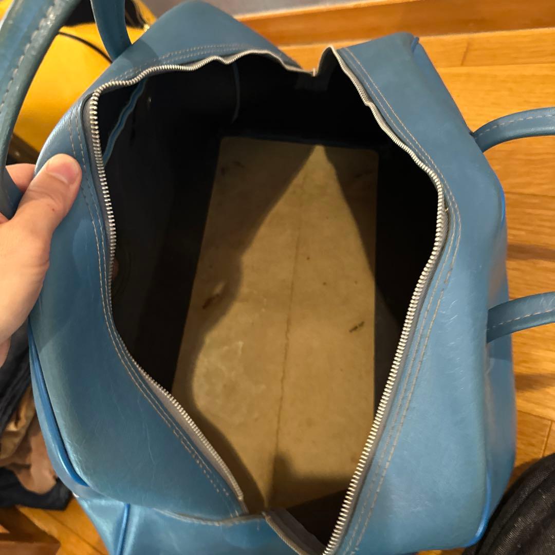 adidas ボストンバッグ 青