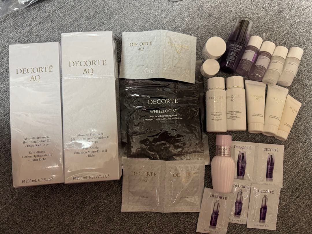 DECORTE スキンケアトライアルセット 12パック