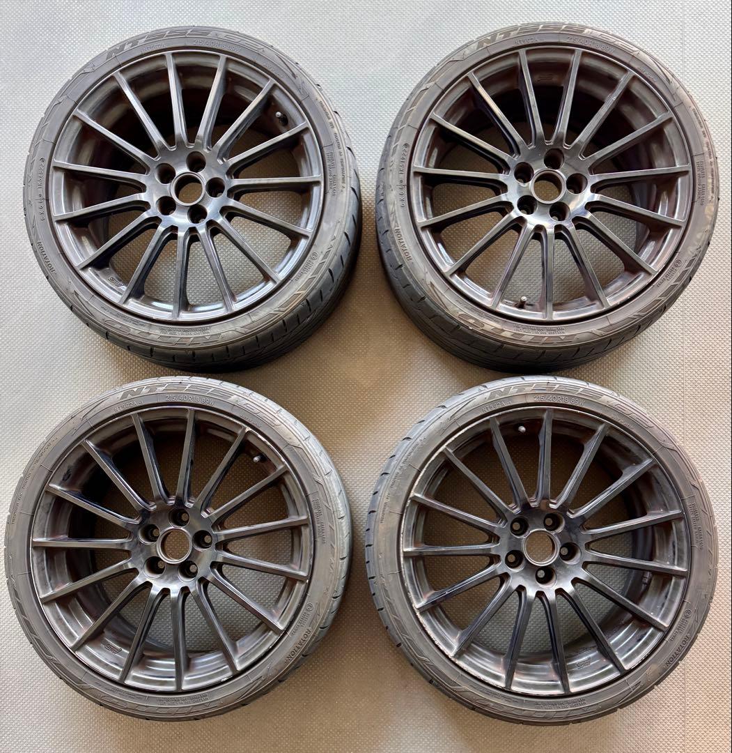 STI ENKEIホイール 18inch NITTO NT555 G2 送料込