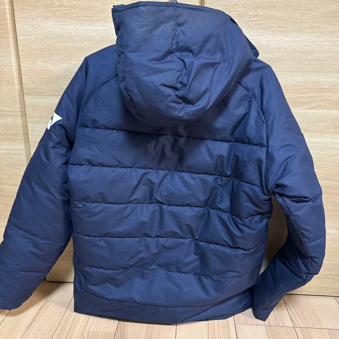 YONEX フード付きダウンジャケット ネイビー