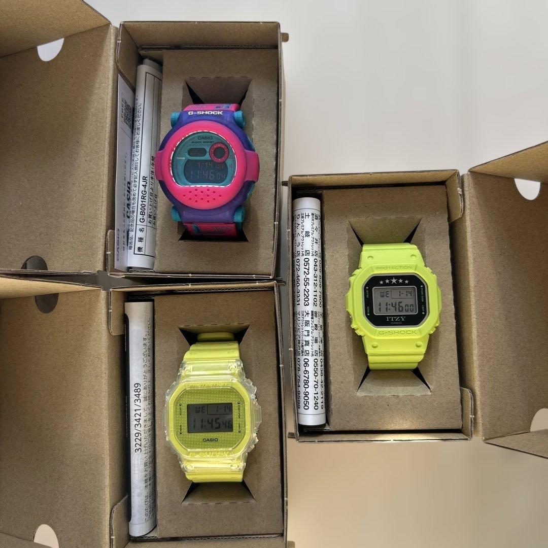 G-SHOCK 3点セット　デジタル時計【未使用・福袋品・保証書付】