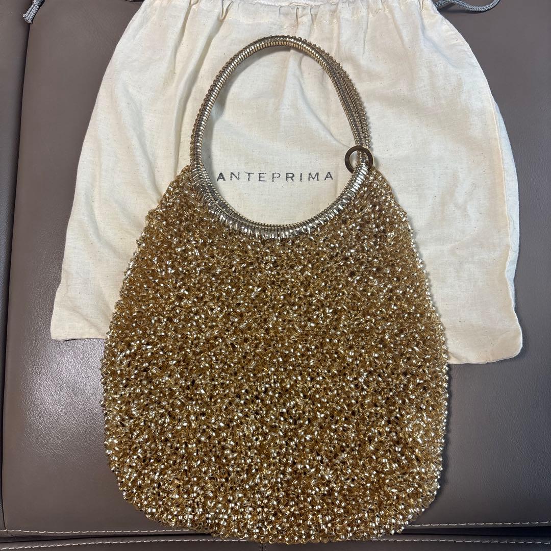 ANTEPRIMA ゴールド ハンドバッグ
