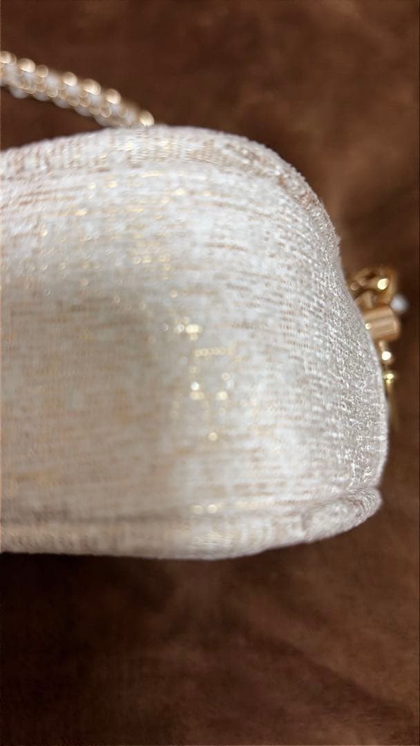 ✨値下げ CHANELシャネル ショルダーバッグ チェーンバック　ノベルティ　白