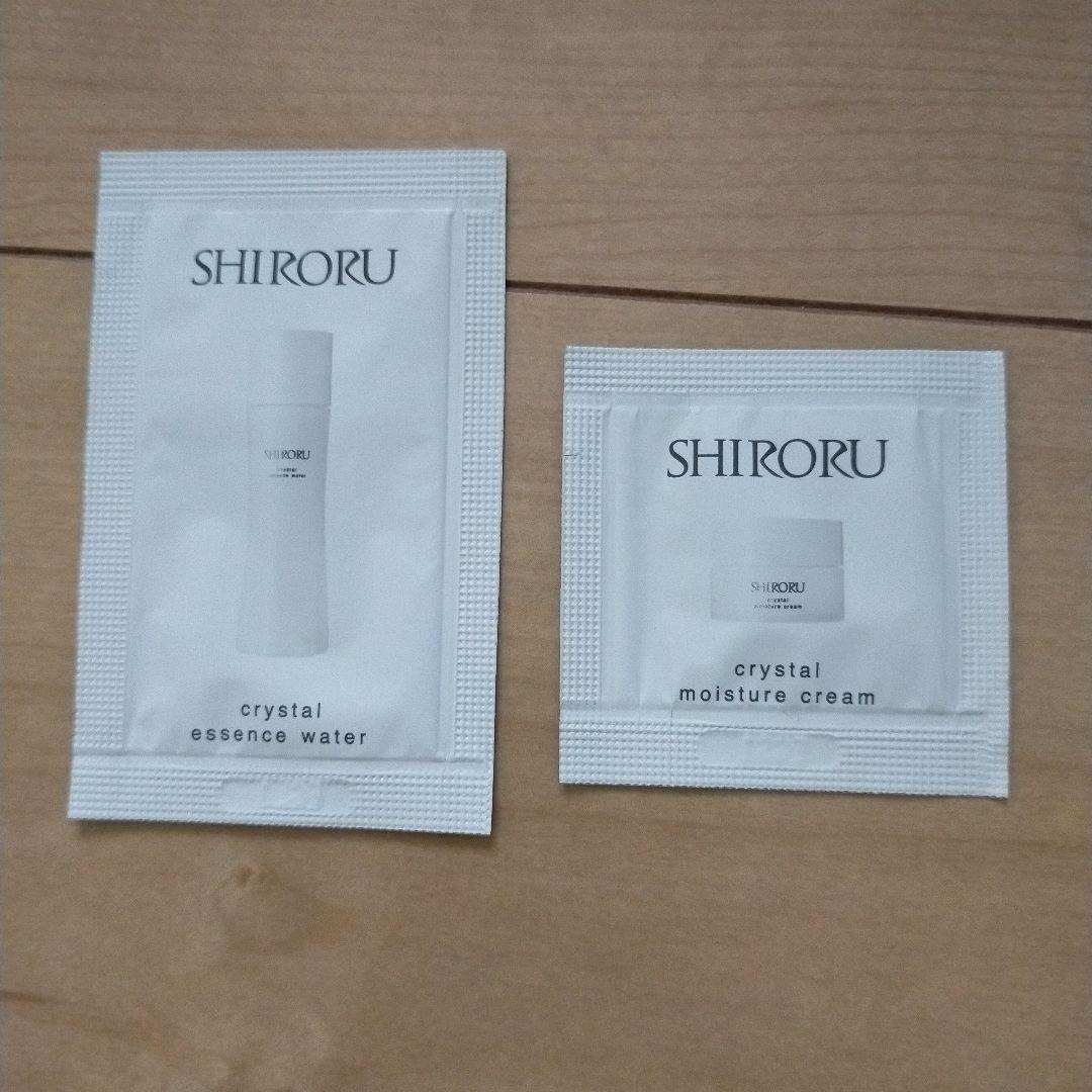 新品未開封 SHIRORU クリスタルホイップ洗顔料 6本セット サンプル付き