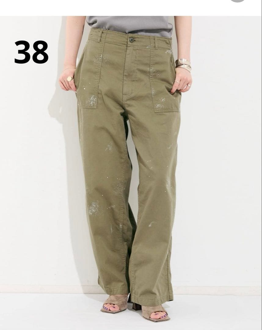 新品 ATTICK BY JOHNBULLMILITARY EASY PANT