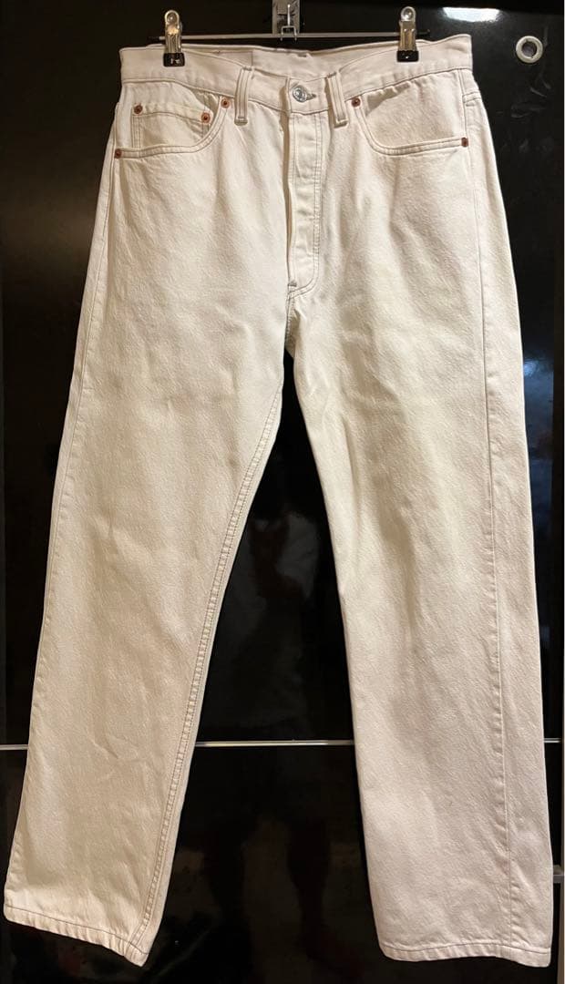 Levi's 501 made in usa ホワイト