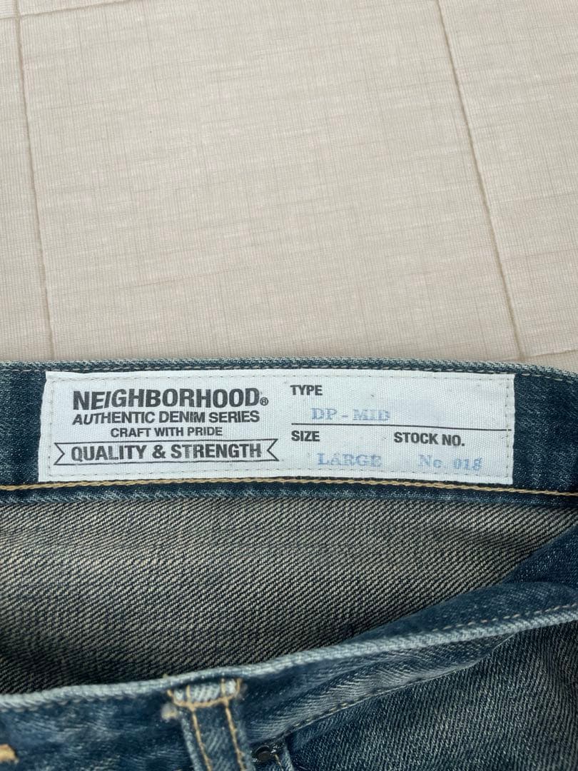 パンツ neighborhood DP MID washed denim 14oz