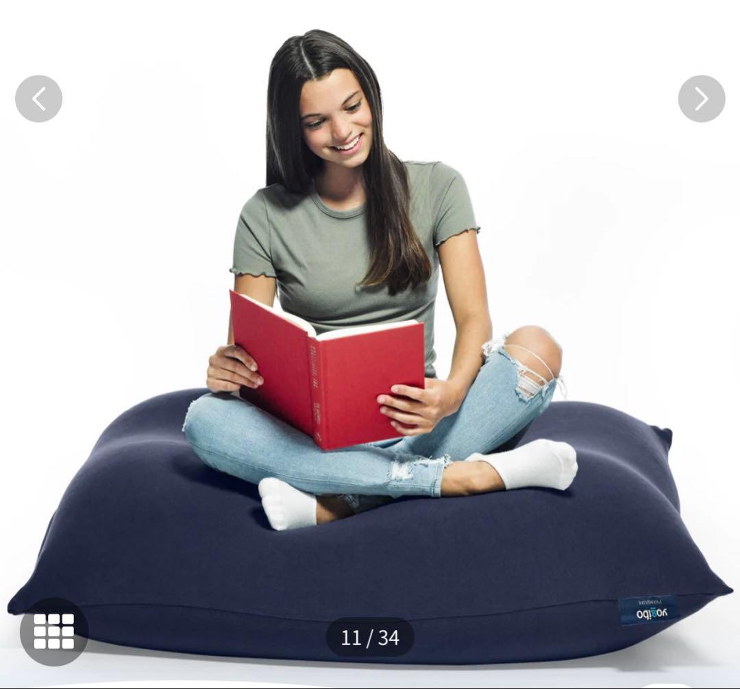 【かなへい】Yogibo mini premium オフブラック