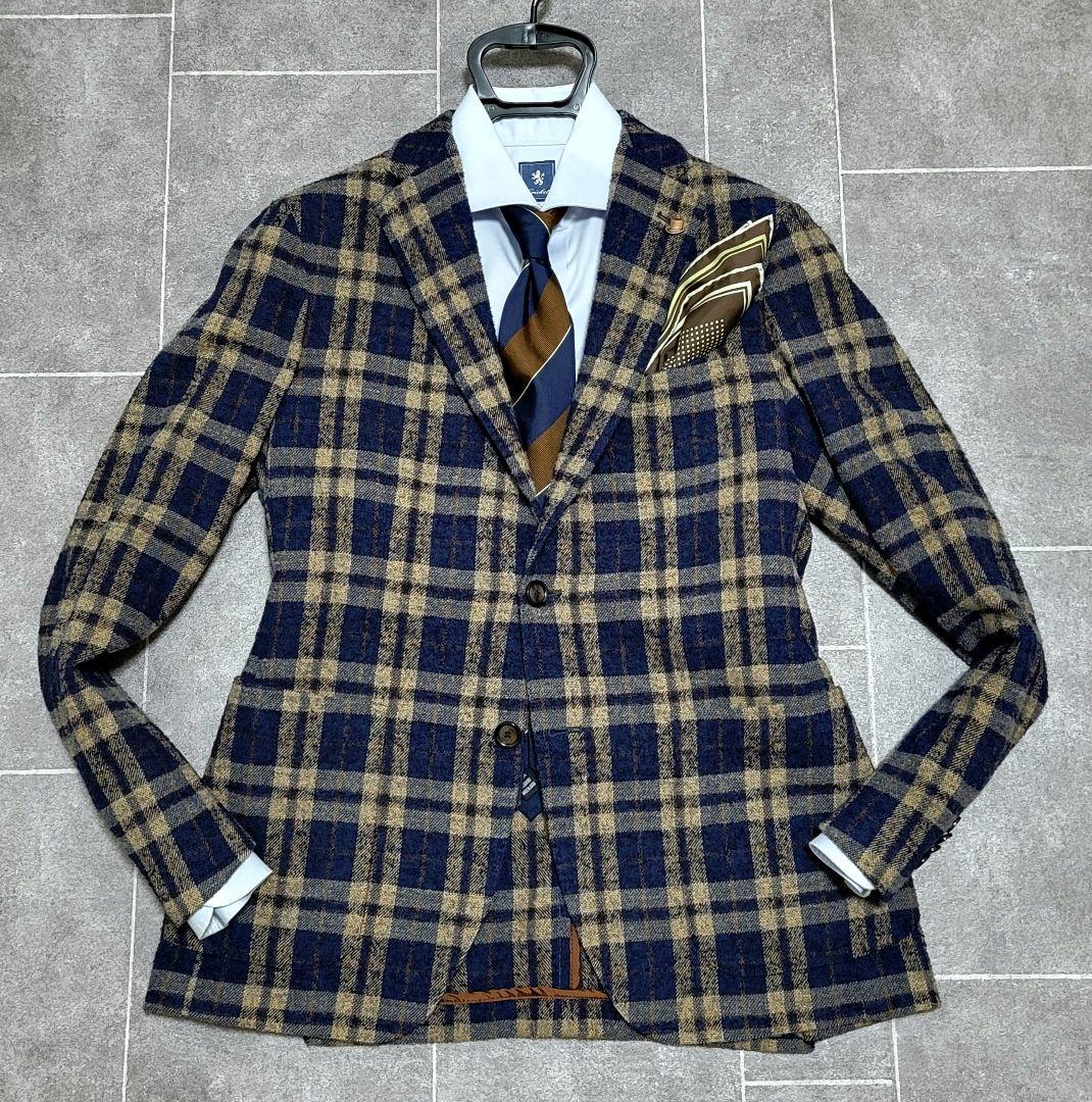 ★yagis様 TAGLIATORE 秋冬ツイード系 テーラードジャケット