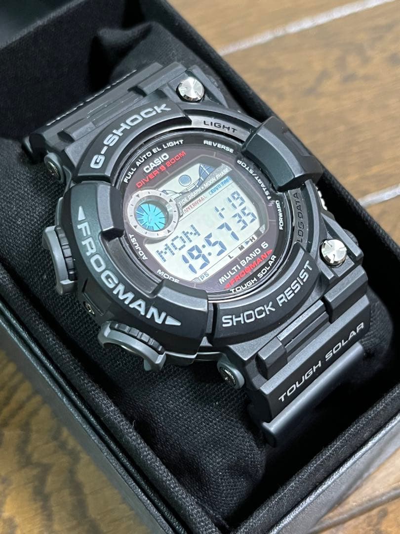 【国内正規品】カシオ G-SHOCK フロッグマン GWF-1000-1JF