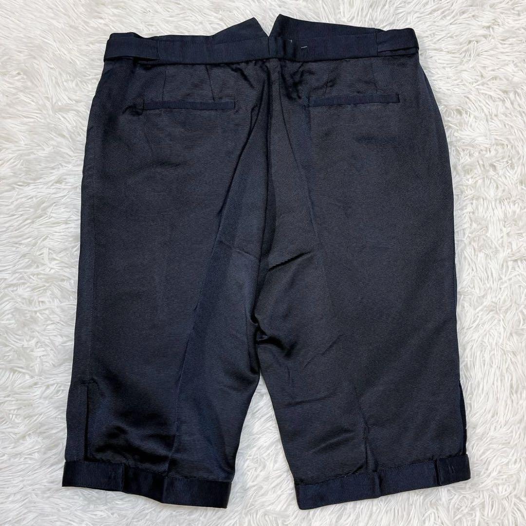 MIU MIU ミュウミュウ ハーフパンツ ショートパンツ シルク100%