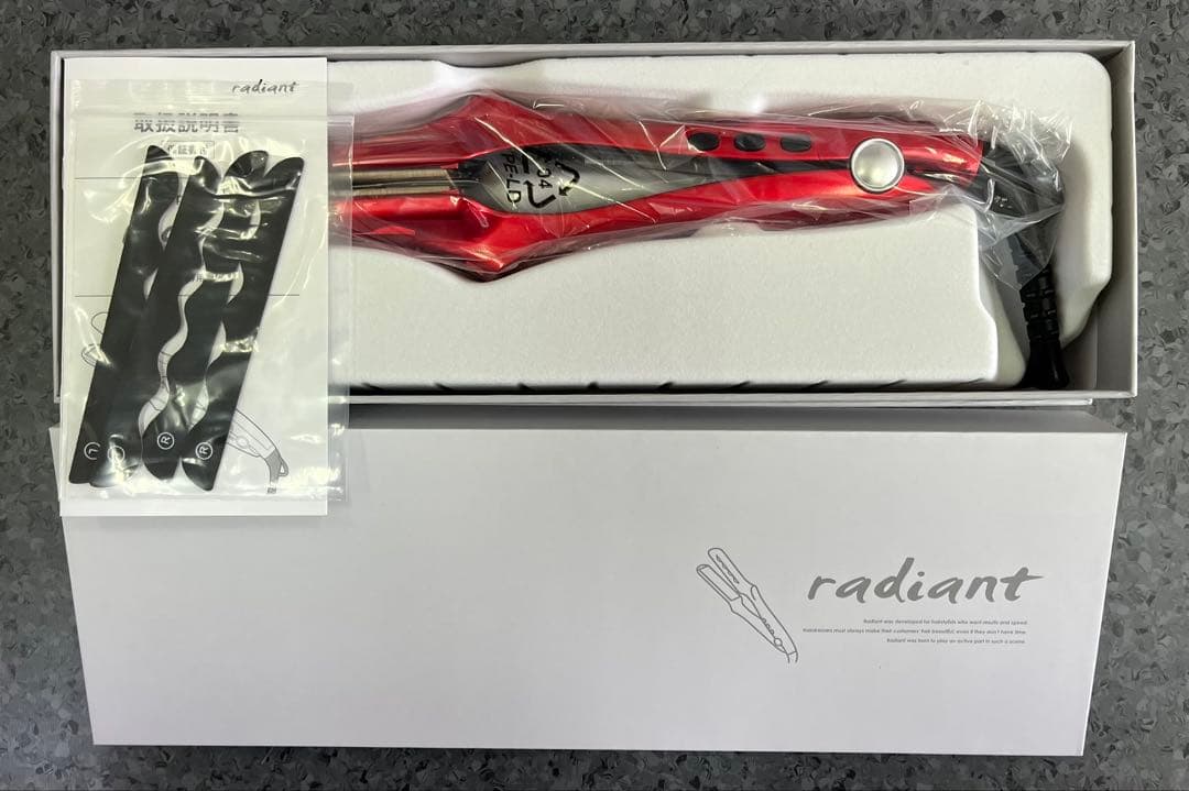 ☆年末SALE☆【28mm】ラディアント ストレートアイロン