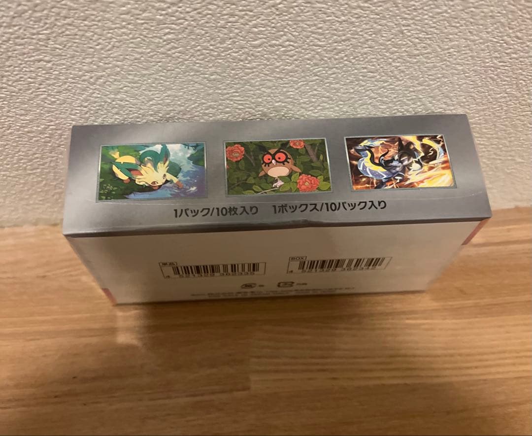 ポケモンカード　テラスタルフェスex 1BOX シュリンク付